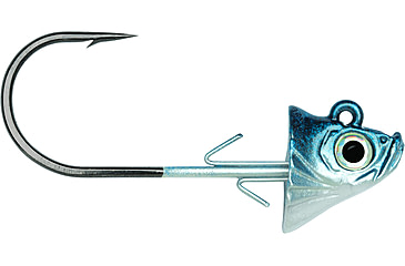 Image of VMC Swimbait Jig, 3/8 oz 4/0 Hook, Blue Shad,3 Piece, SBJ38-BSD