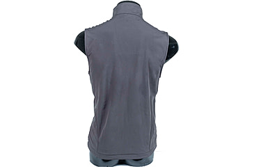 Image of Voodoo Tactical Softshell Zip Front Vest w/Voodoo Logo - Mens, Gray, Small, 01-5000014092