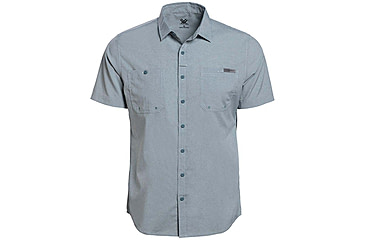 Image of Vortex Alpine Cove SS Shirt - Mens, Extra Large, Shale Blue, 122-17-GBLXL