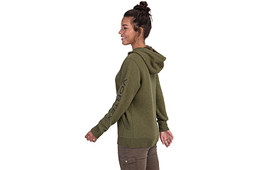 Image of Vortex Comfort Hoodie - Womens, Green Heather, L, 222-47-GHEL