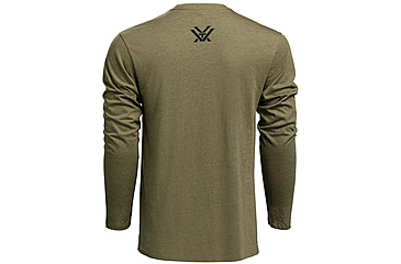 Image of Vortex Core Logo LS T-Shirt - Mens, Military Heather, S, 221-02-MIHS