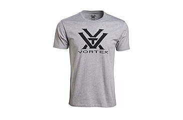 Image of Vortex Core Logo Short Sleeve T-Shirt - Mens, Heather Grey, 3XL, 120-16-GHT3X