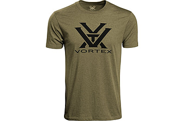 Image of Vortex Core Logo Short Sleeve T-Shirt - Mens, Military Heather, 2X, 120-16-MIH2X