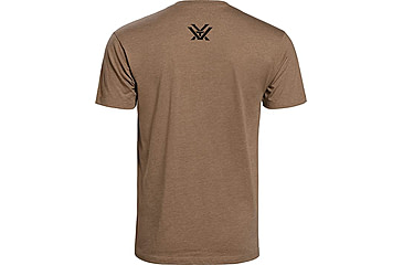 Image of Vortex Core Logo Short Sleeve T-Shirts - Mens, Coyote Heather, 4X, 120-16-CHE4X