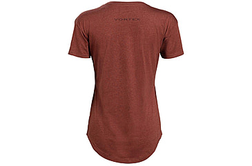 Image of Vortex Core Logo SS T-Shirt - Womens, Rust Heather, L, 221-23-RUHL