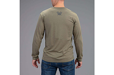 Image of Vortex Digi Cam Core Logo LS T-Shirt - Mens, Military Heather, S, 221-04-MIHS