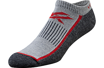 Image of Vortex Everyday Trekker No Show Sock, Concrete, Extra Large, 120-51-CONXL