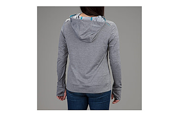 Image of Vortex Fall Hooded Pullover - Womens, Monument, Small, 220-28-MONS