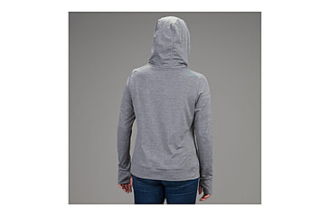 Image of Vortex Fall Hooded Pullover - Womens, Monument, Small, 220-28-MONS