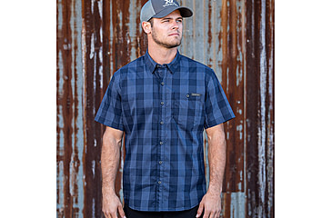 Image of Vortex Fast Twitch Coolmax Shirt - Mens, Navy, Large, 120-08-NVYL