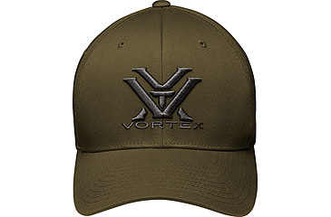 Image of Vortex Flexfit Cap - Mens, Olive Drab, Small/Medium, 120-66-ODBSM