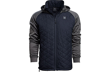 Image of Vortex Fusion Pursuit Hooded Jacket - Mens, Black Iris, 3X, 220-53-BLI3X