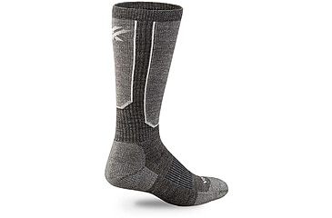Image of Vortex Game Trail Hunt Socks - Tick Repellent - Mens, Granite/Charcoal, M, 121-44-GRCM