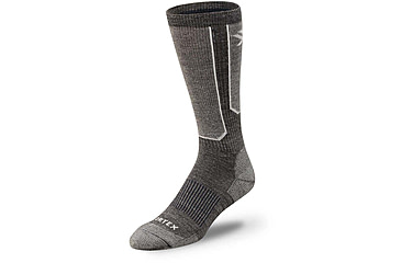 Image of Vortex Game Trail Hunt Socks - Tick Repellent - Mens, Granite/Charcoal, M, 121-44-GRCM