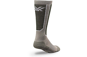 Image of Vortex Game Trail Hunt Socks - Tick Repellent - Mens, Olive/Charcoal, M, 121-44-OLCM