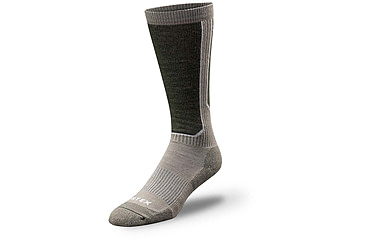 Image of Vortex Game Trail Hunt Socks - Tick Repellent - Mens, Olive/Charcoal, M, 121-44-OLCM