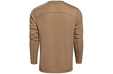 Image of Vortex LS Performance Logo Shirt - 13 Star - Mens, 4XL, Kelp Brown, 123-06-KLP4X