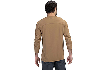 Image of Vortex LS Performance Logo Shirt - 13 Star - Mens, 4XL, Kelp Brown, 123-06-KLP4X