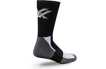 Image of Vortex Main Trail Everyday Crew Sock - Mens, Black, XL, 120-25-BLKXL