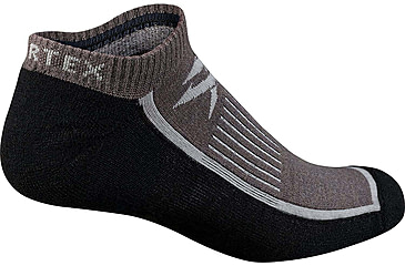 Image of Vortex Main Trail Everyday No Show Sock - Mens, Black, M, 120-51-BLKM