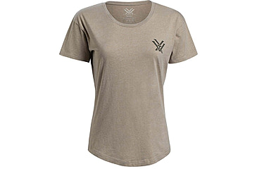 Image of Vortex MTN Diamond SS Tee - Womens, Extra Large, Oatmeal, 123-01-OATXL