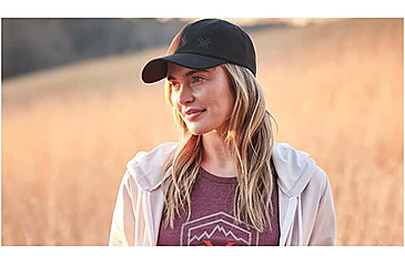 Image of Vortex Performance Cap - Womens, Black, OSFM, 122-28-BLK