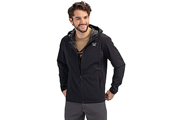 Image of Vortex Rain Jacket - Mens, Large, Black, 123-02-BLKL