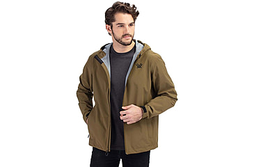 Image of Vortex Rain Jacket - Mens, Large, Military Olive, 123-02-MOLL