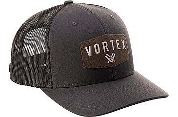 Image of Vortex Red Alert Cap - Mens, Charcoal, OSFM, 221-17-CHR
