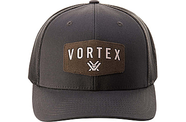 Image of Vortex Red Alert Cap - Mens, Charcoal, OSFM, 221-17-CHR