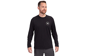 Image of Vortex Salute LS T-Shirt - Mens, Black, 3XL, 222-02-BLK3X