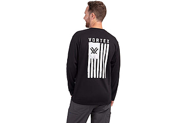 Image of Vortex Salute LS T-Shirt - Mens, Black, 3XL, 222-02-BLK3X