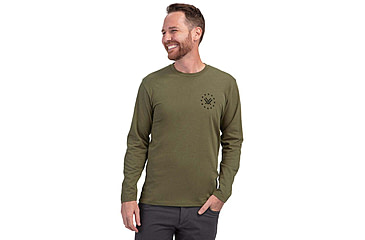 Image of Vortex Salute LS T-Shirt - Mens, Military Heather, 4X, 222-02-MIH4X