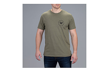 Image of Vortex Salute Short Sleeve T-Shirt - Mens, Green, 3XL, 121-14-MIH3X