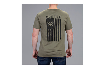 Image of Vortex Salute Short Sleeve T-Shirt - Mens, Green, 3XL, 121-14-MIH3X