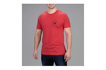 Image of Vortex Salute Short Sleeve T-Shirt - Mens, Red, 3XL, 121-14-REH3X