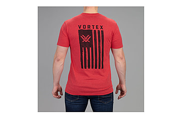 Image of Vortex Salute Short Sleeve T-Shirt - Mens, Red, 3XL, 121-14-REH3X