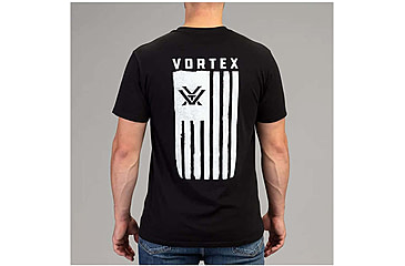 Image of Vortex Salute Short Sleeve T-Shirts - Mens, Black, 4X, 121-14-BLK4X