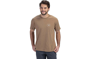 Image of Vortex Salute Short Sleeve T-Shirts - Mens, Coyote Heather, 2XL, 121-14-CHE2X
