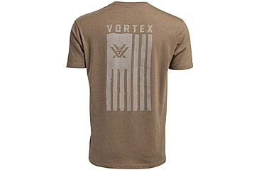Image of Vortex Salute Short Sleeve T-Shirts - Mens, Coyote Heather, 2XL, 121-14-CHE2X