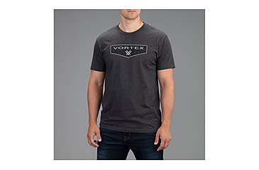 Image of Vortex Shield T-Shirt - Mens, Charcoal Heather, Large, 220-50-CHHL