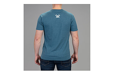 Image of Vortex Stars and Stripes Short Sleeve T-Shirt - Mens, Blue, Medium, 121-13-SBHM