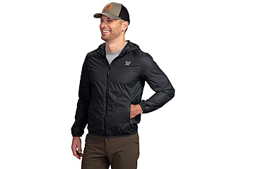 Image of Vortex Storm Silencer Pro Rain Breaker - Mens, Small, Black, 123-04-BLKS