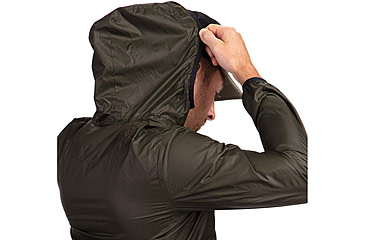 Image of Vortex Storm Silencer Pro Rain Breaker - Mens, Small, Forest Night, 123-04-FNIS