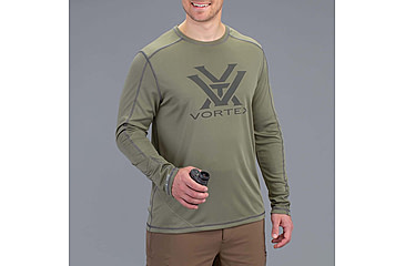 Image of Vortex Sun Slayer Long Sleeve Shirt - Mens, Lichen, M, 121-19-LICM