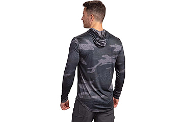 Image of Vortex Sun Slayer LS Hoodie - Mens, Black Camo, XL, 121-20-BCAXL