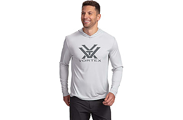 Image of Vortex Sun Slayer LS Hoodie - Mens, Cool Grey, 3XL, 121-20-COG3X