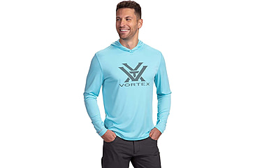 Image of Vortex Sun Slayer LS Hoodie - Mens, Flats Blue, 3XL, 121-20-FBL3X