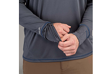 Image of Vortex Sun Slayer LS Hoodie - Mens, Turbulence, 2XL, 121-20-TRB2X