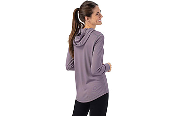 Image of Vortex Sun Slayer LS Hoodie - Womens, Extra Small, Grey Ridge Purple, 121-30-GRRXS